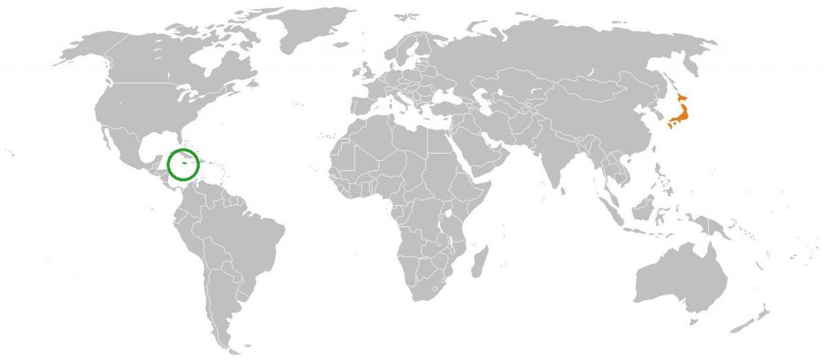 jamajka na mape sveta
