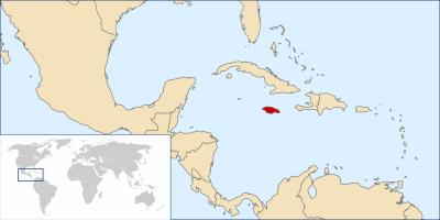 Jamajka mapu vo svete
