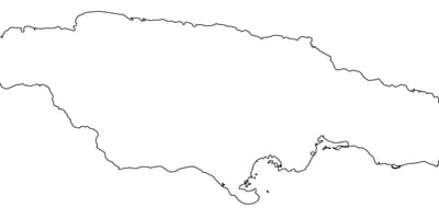 Mapa jamajka prázdne