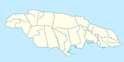Mapa jamajka ukazuje riek